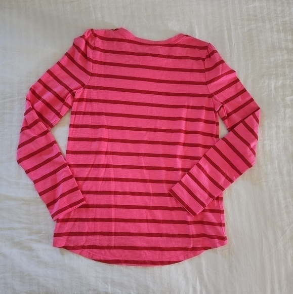 Nnew GAP Kids X Disney striped long sleeve sequins mickey mouse shirt size XXL - Picture 7 of 7